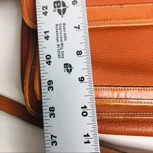 Dooney & Bourke Tan Leather Laptop Bag - Picture 11 of 11